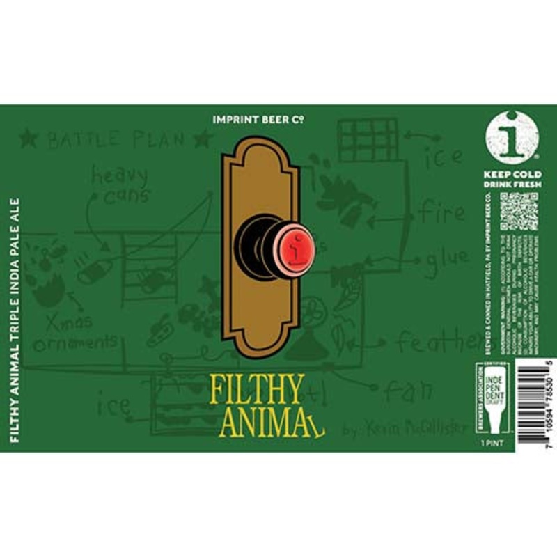 Imprint Beer Filthy Animal TIPA 16OZ SINGLE CAN