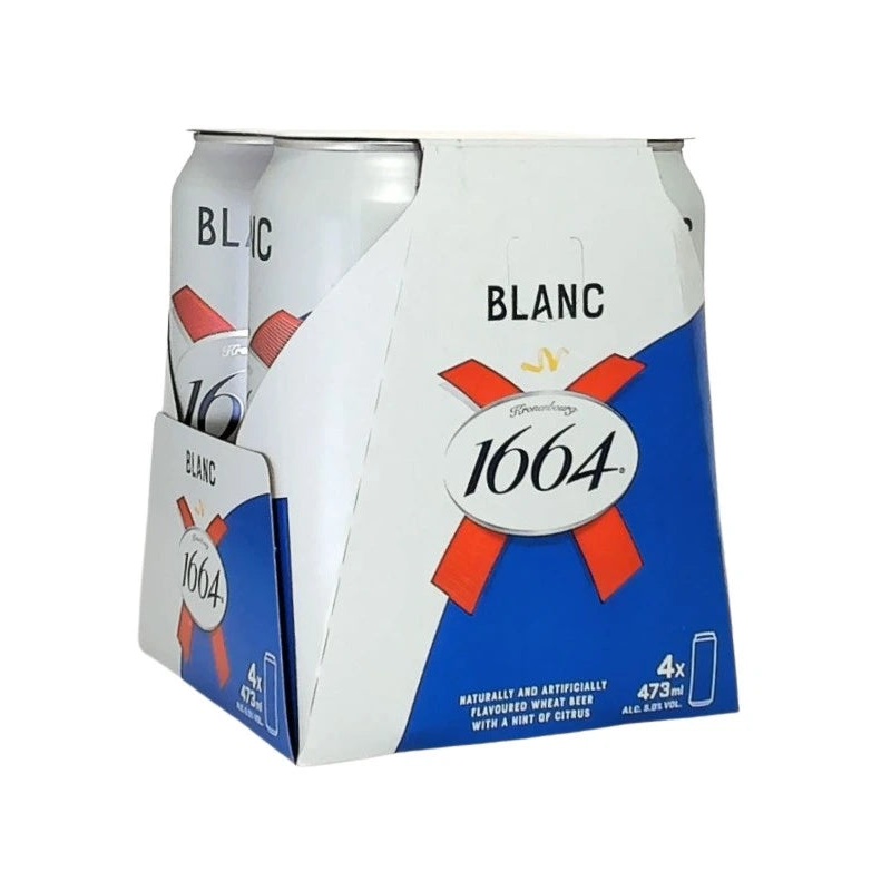 KRONENBOURG 1664 BLANC 473ML 4PK CAN @ Kelowna [1017918] 1892 ml