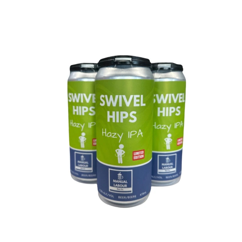 MANUAL LABOUR SWIVEL HIPS HAZY IPA 473ML 4PK CAN @ Southgate [1056513] 1892 ml