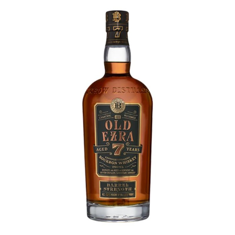 Old Ezra 7 Year Old Barrel Strength Straight Bourbon Whiskey