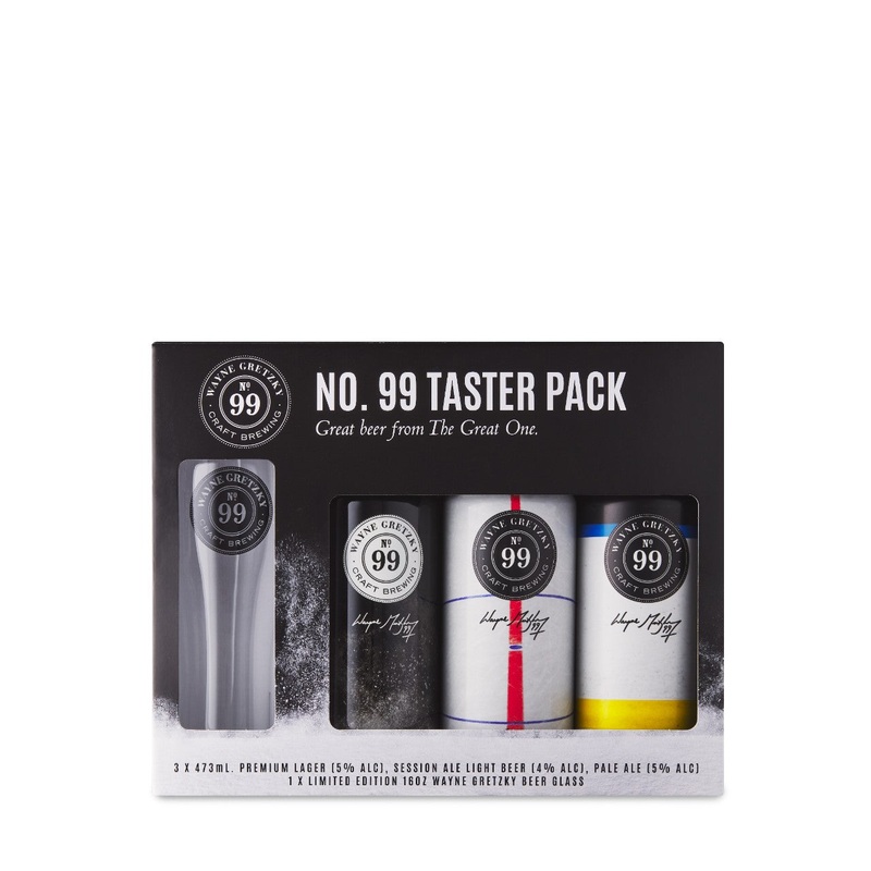 WAYNE GRETZKY BEER GIFT PACK 3 X 473 ML
