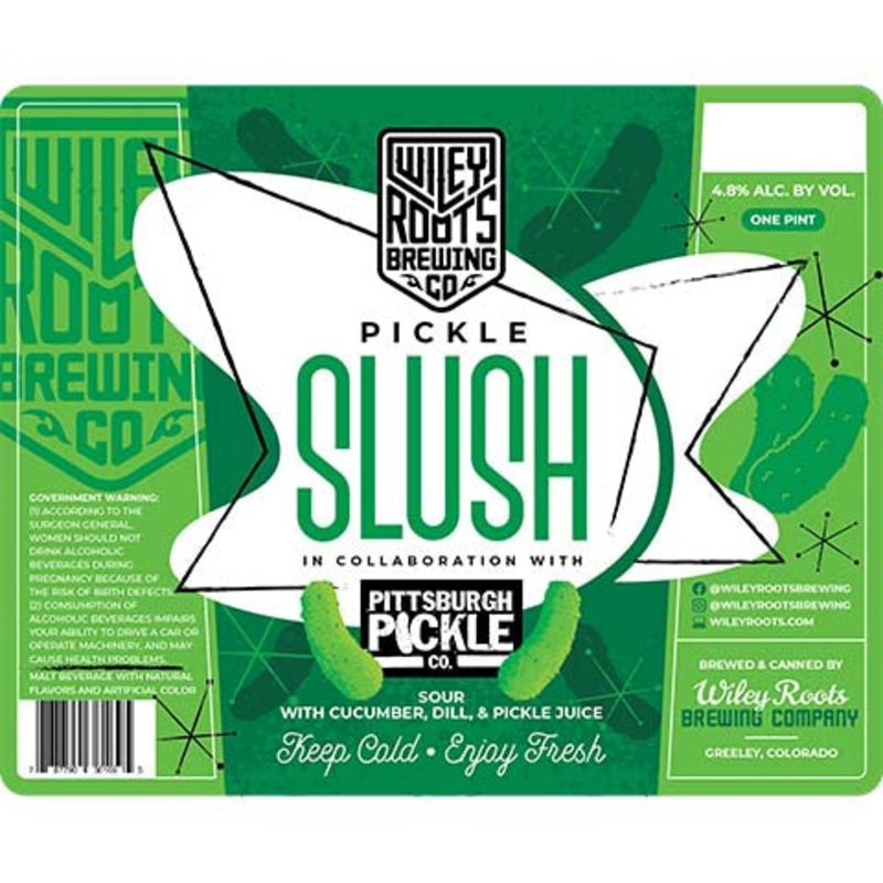 Wiley Roots Pickle Slush 16OZ SINGLE CAN