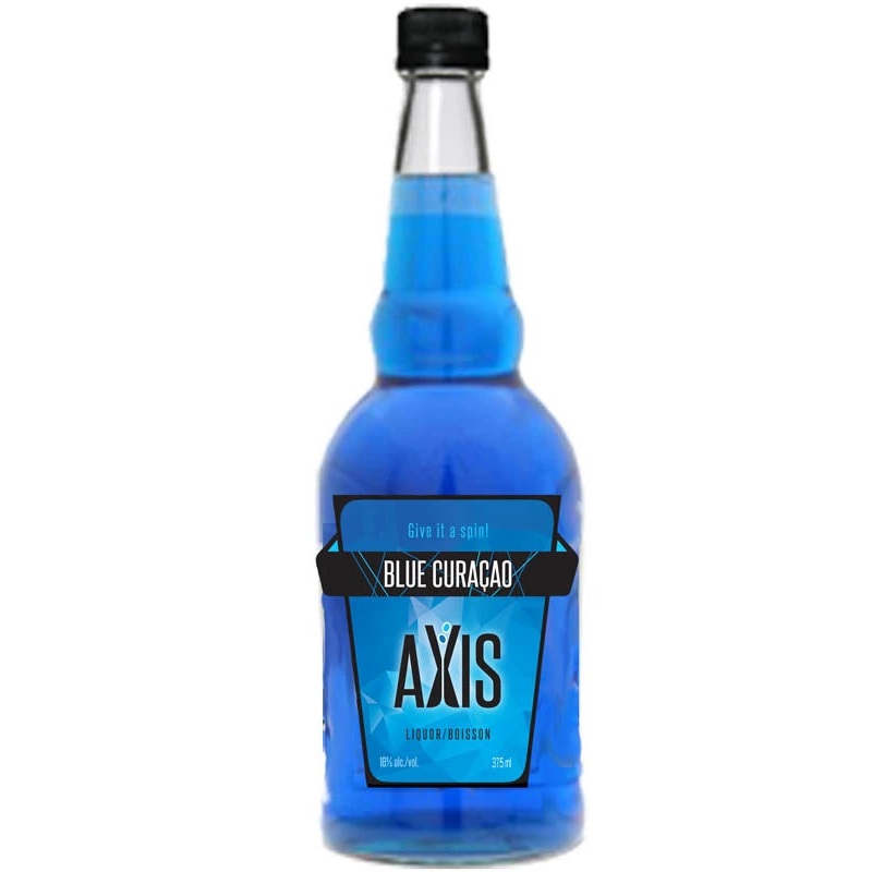 AXIS BLUE CURACAO LIQUEUR 375ML @ Airdrie [1009166] 375 ml