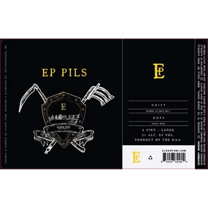 Elder Pine Grist Pilsner 16OZ SINGLE CAN
