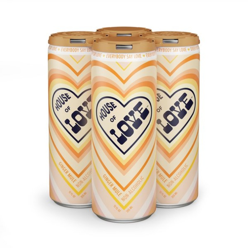 House Of Love Cocktails – Ginger Mule Mocktail 4 Pack