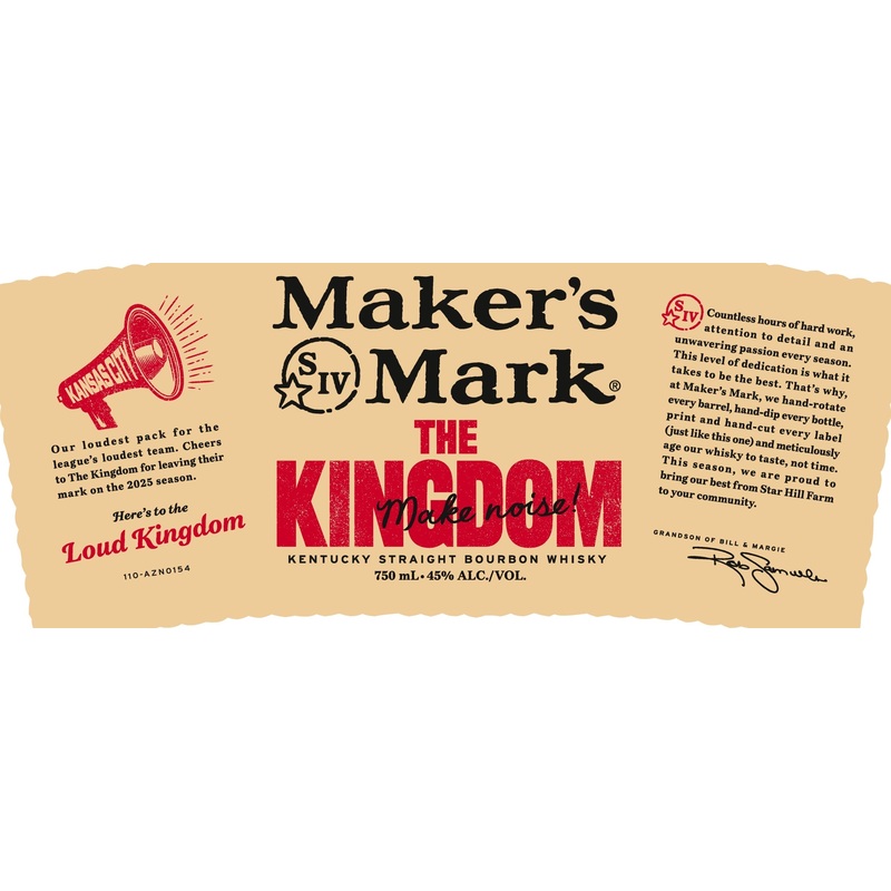 Makers Mark The Kingdom Kansas City Limited Edition Bourbon 750ml