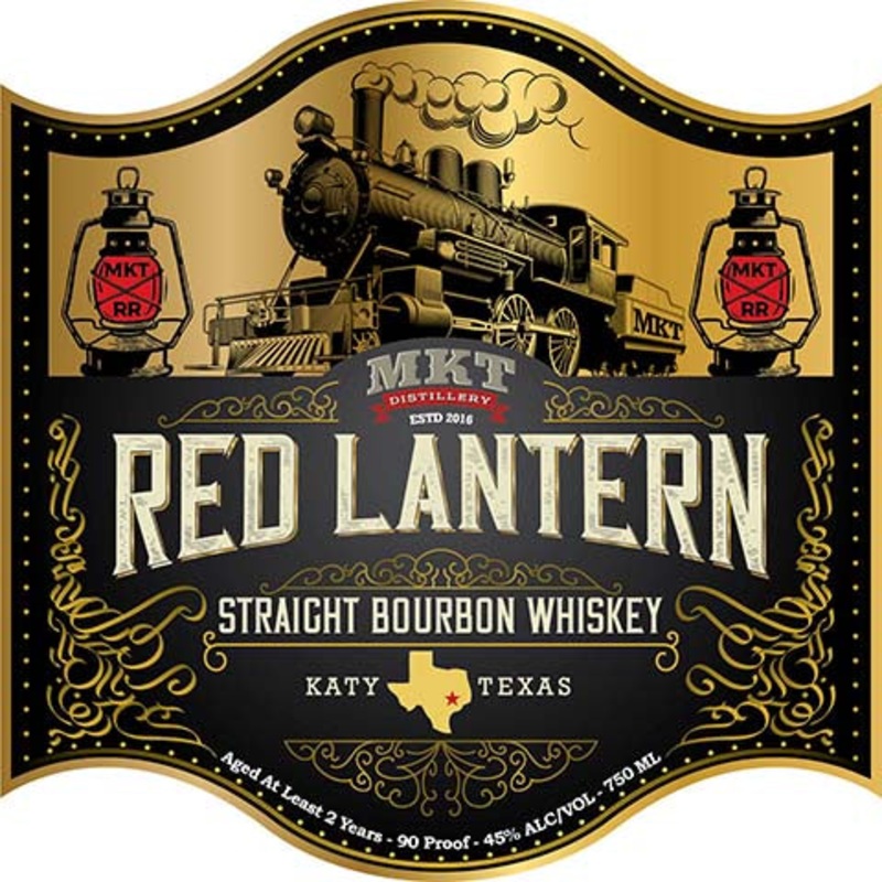 MKT Red Lantern Straight Bourbon Whiskey 750ML BTL