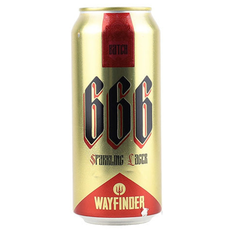 Wayfinder Batch 666 Sparkling Lager 16OZ SINGLE CAN