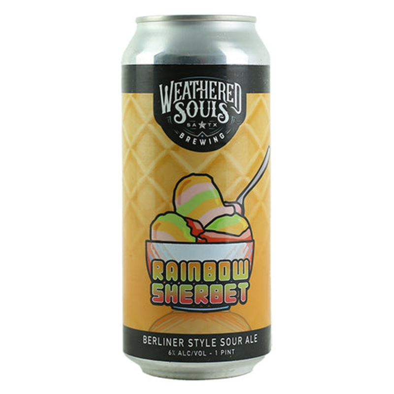 Weathered Souls Rainbow Sherbet Berliner Style Sour Ale 16OZ SINGLE CAN