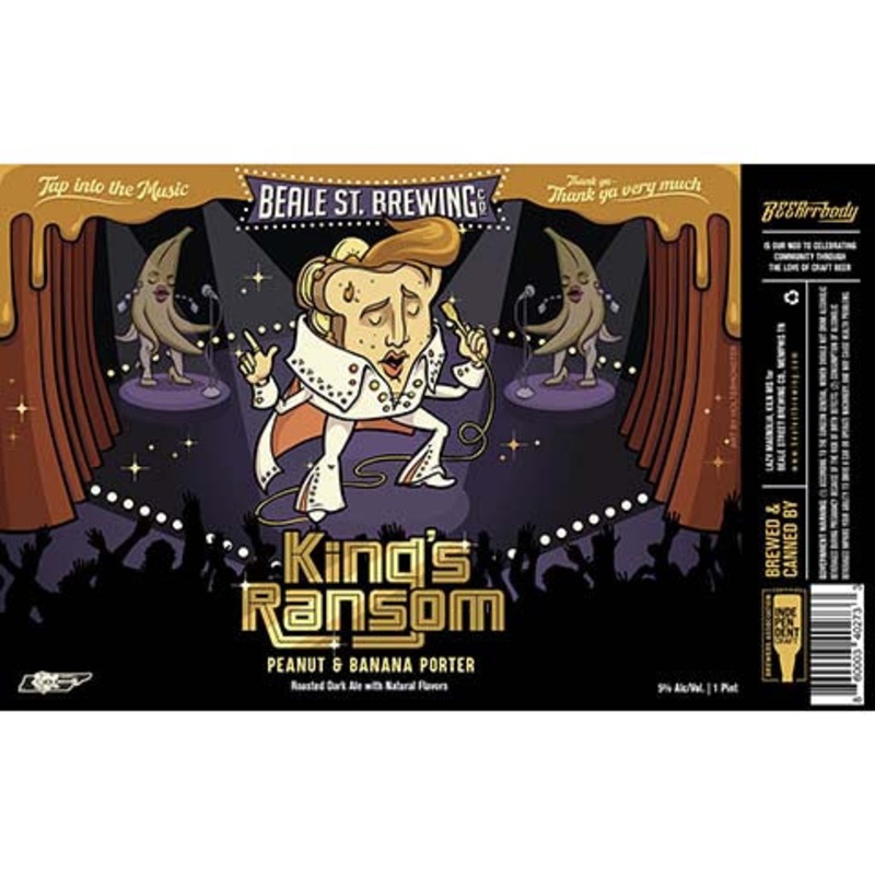 Beale Street King’s Ransom Dark Ale 16OZ SINGLE CAN