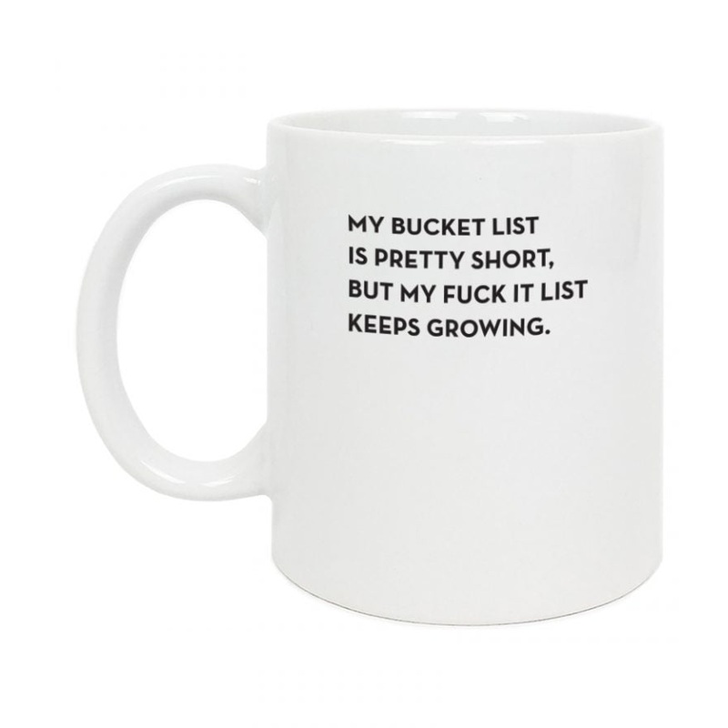“Bucket List” Mug