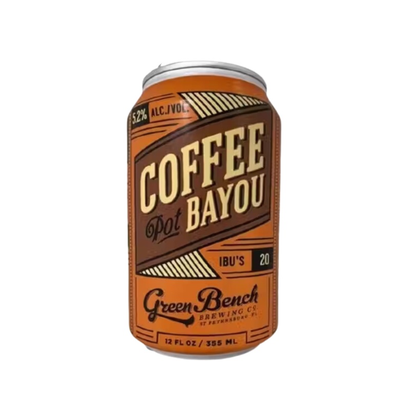 Green Bench Coffee Pot Bayou