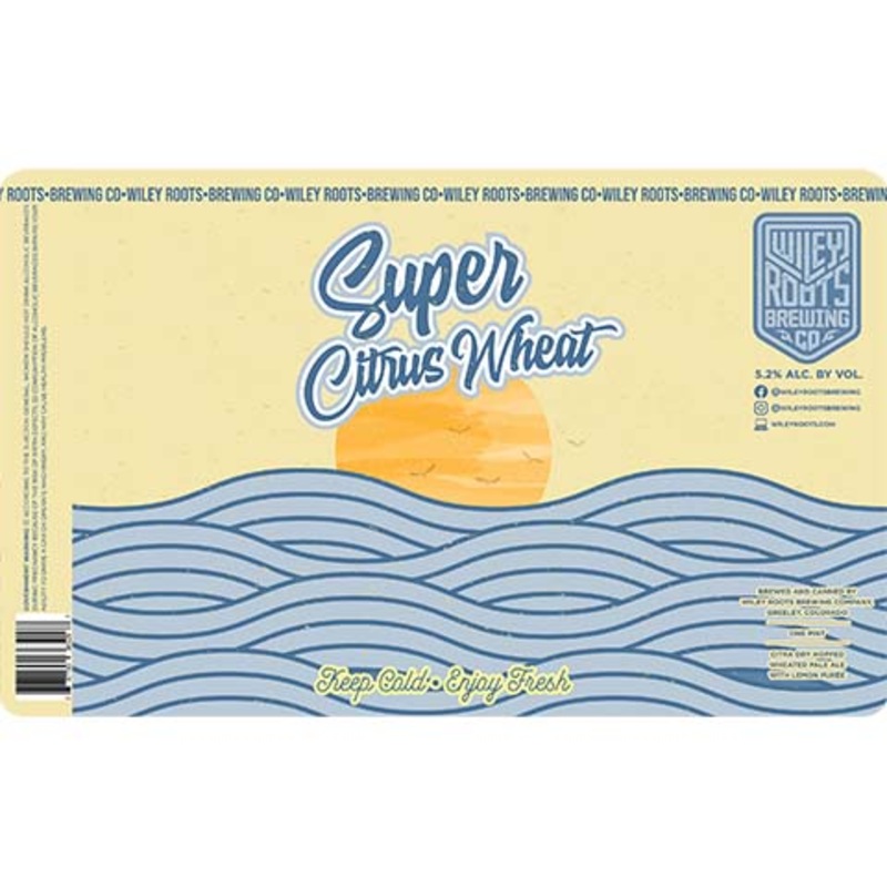 Wiley Roots Super Citrus Wheat 16OZ SINGLE CAN