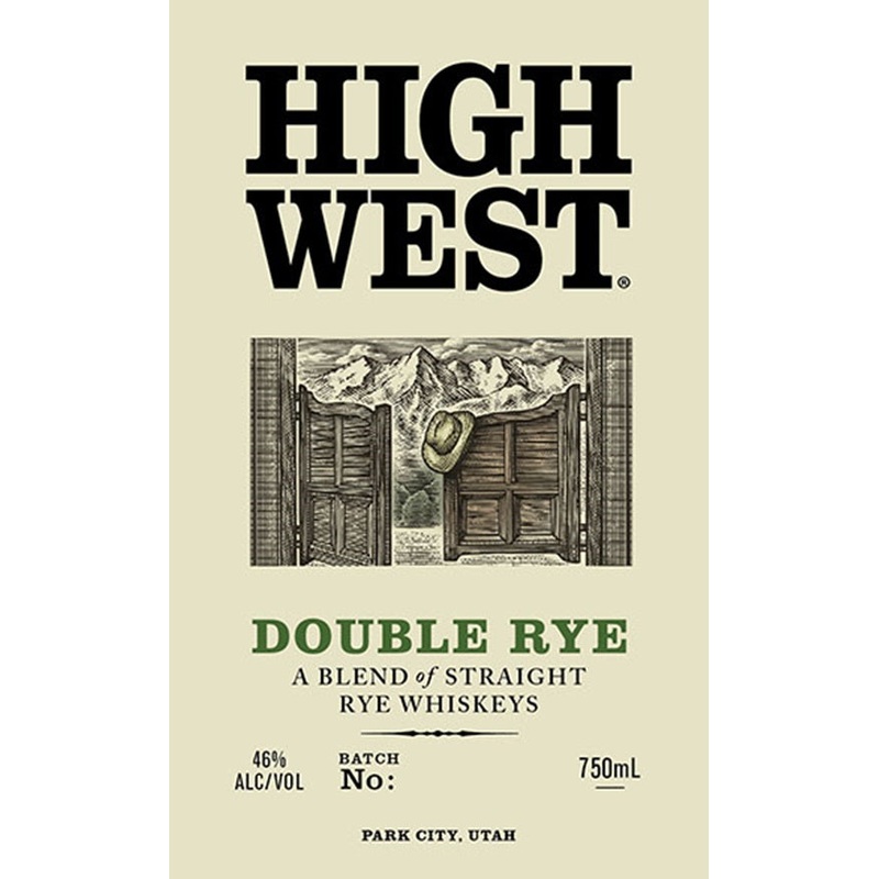 High West Double Rye Whiskey 92 Proof