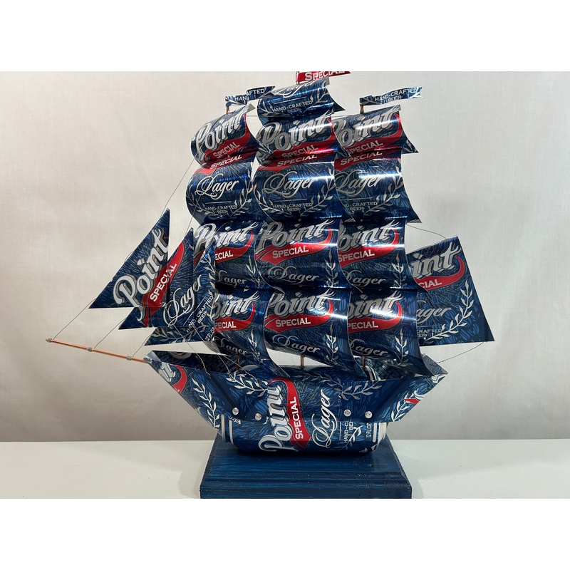 Point Special Lager Beer Can Ship