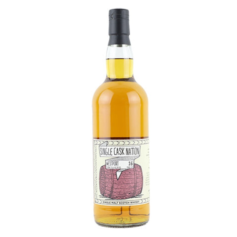 Single Cask Nation Westport 16 Year Old Single Malt Scotch Whisky 750ML BTL