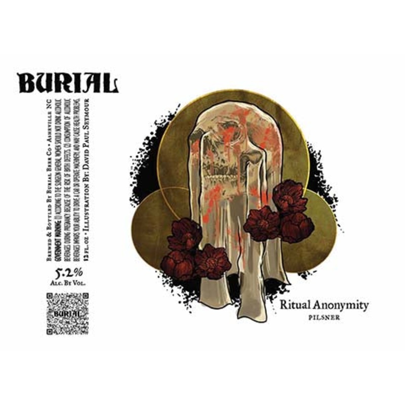 Burial Ritual Anonymity Pilsner 12OZ SINGLE BTL