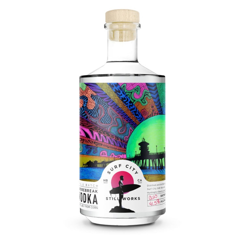 SURF CITY STILL WORKS VODKA SMALL BATCH 82 750ML 750ML