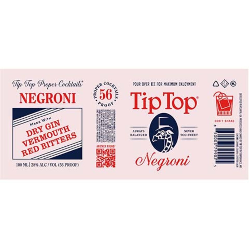 Tip Top Negroni 100ML CAN