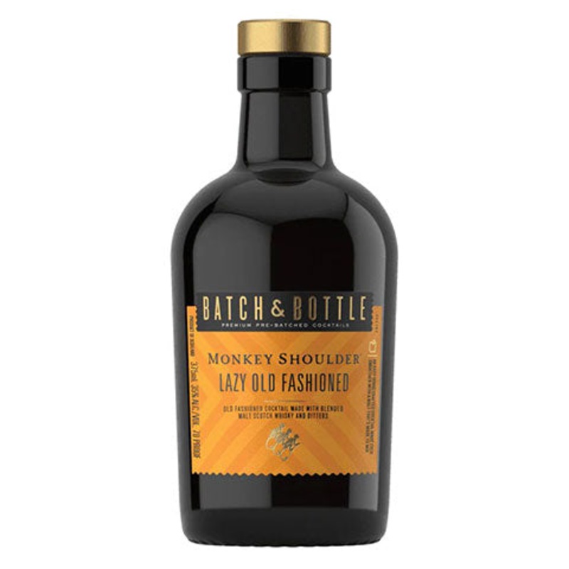 Batch & Bottle Monkey Shoulder Lazy Old Fashioned Cocktail 375ML BTL