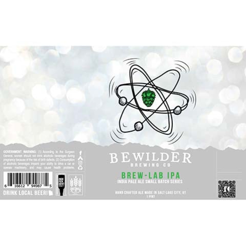 Bewilder Brew-Lab IPA 16OZ SINGLE CAN