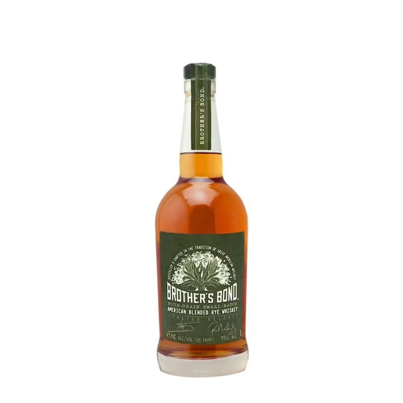 Brother’s Bond Four-Grain Small-Batch Rye Whiskey 750mL