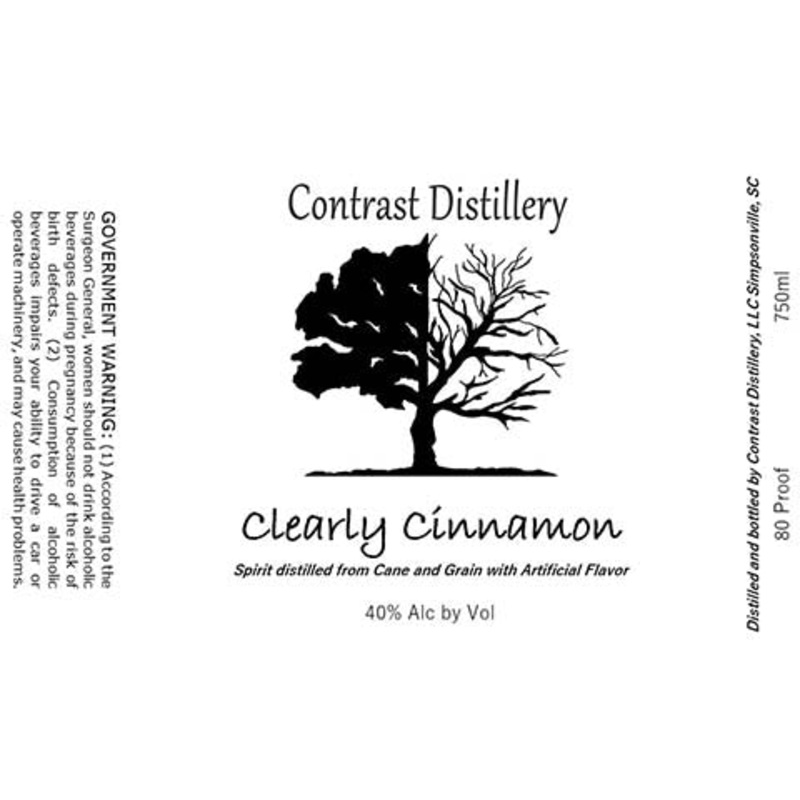 Contrast Clearly Cinnamon 750ML BTL