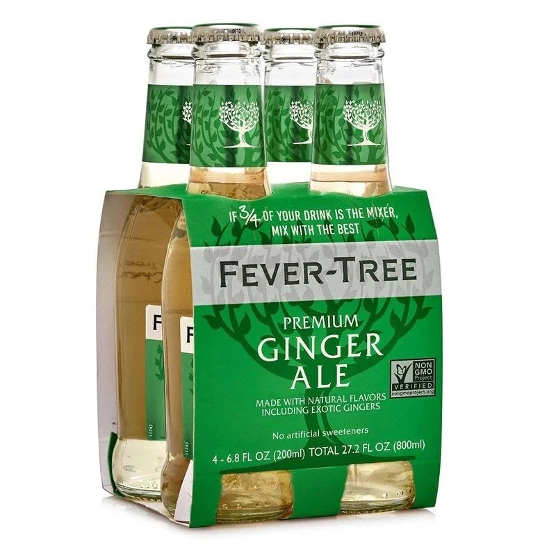 Fever-Tree Premium Ginger Ale 4-Pack 200ML BTL
