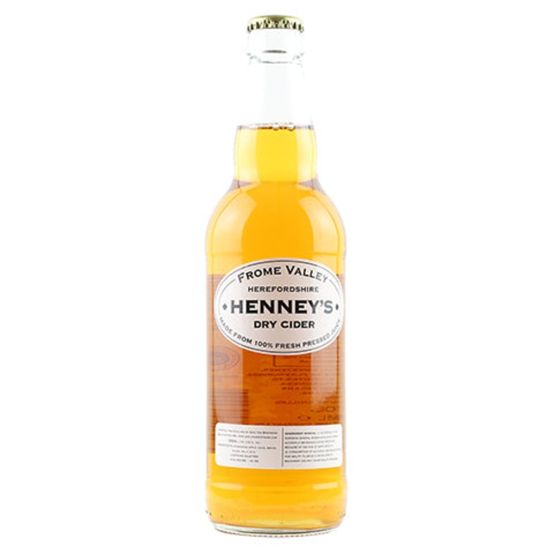 Henneys Frome Valley Dry Cider 500ML BTL