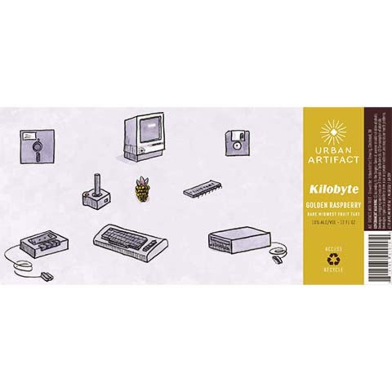 Urban Artifact Kilobyte Fruit Tart Ale 12OZ SINGLE CAN