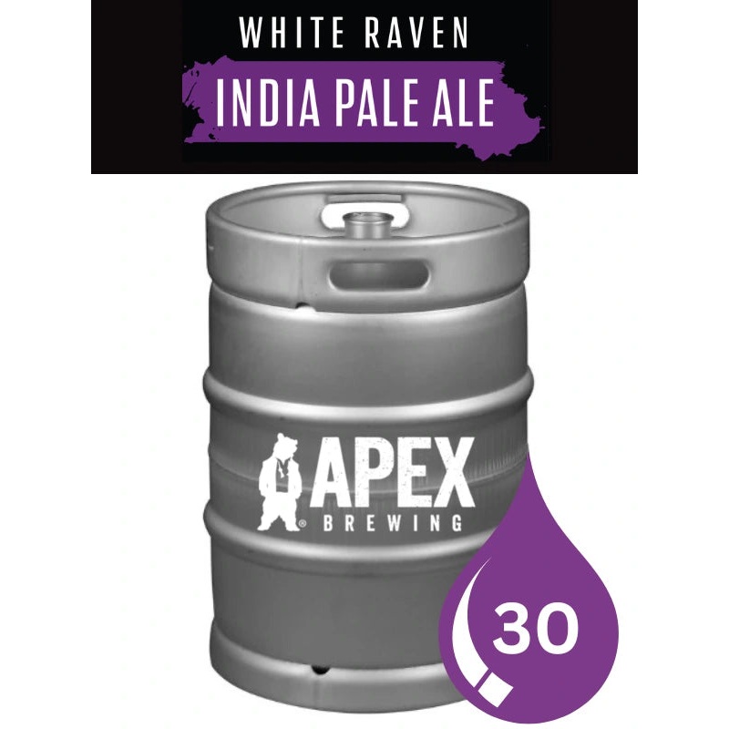 APEX PREDATOR WHITE RAVEN IPA 29.3L KEG @ Emerald Hills [1026201] 29300 ml