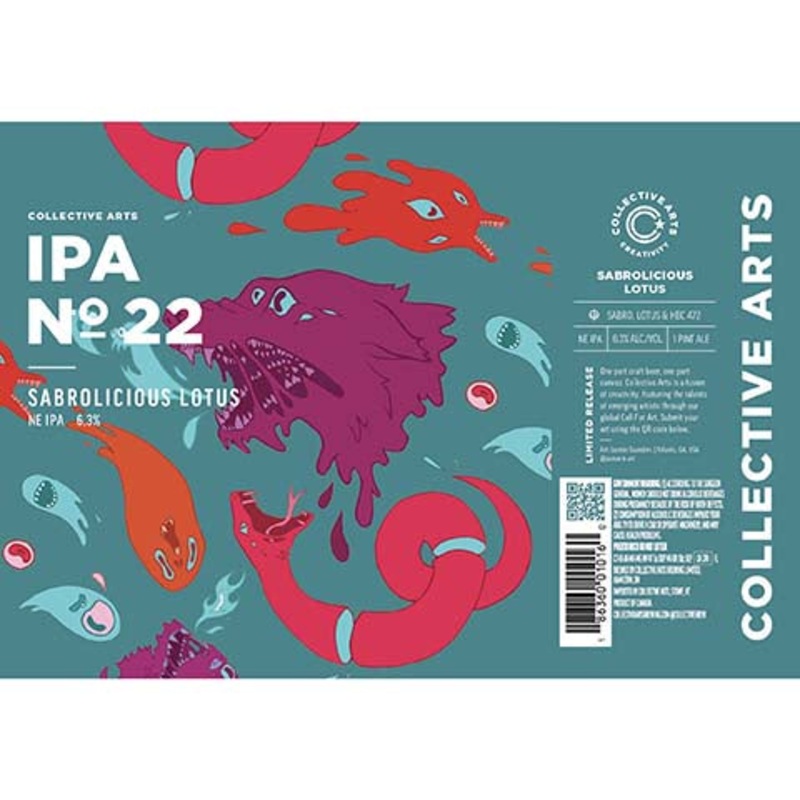Collective Arts Sabrolicious Lotus NEIPA 16OZ SINGLE CAN