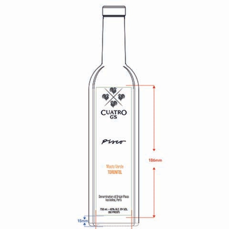 Cuatro G’s Mosto Verde Torontel 750ML BTL