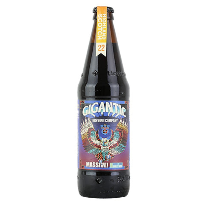 Gigantic Massive! Highland Scotch Barrel-Aged Barley Wine 2022 500ML BTL