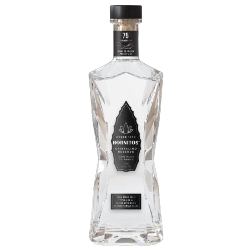 Hornitos Tequila Aejo Cristalino 75th Anniversary