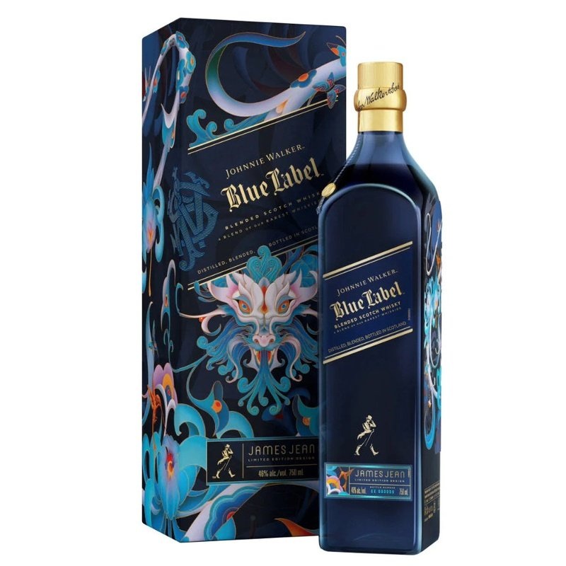 Johnnie Walker Blue Label ‘Year Of Wood Dragon x James Jean’ Blended Scotch Whisky Limited Edition 750ML BTL
