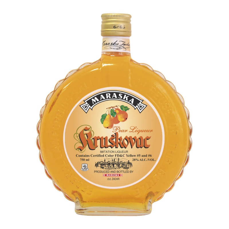 Maraska Liqueur Kruskovac Pr Rd Bottle 750ML 750ml Bottle