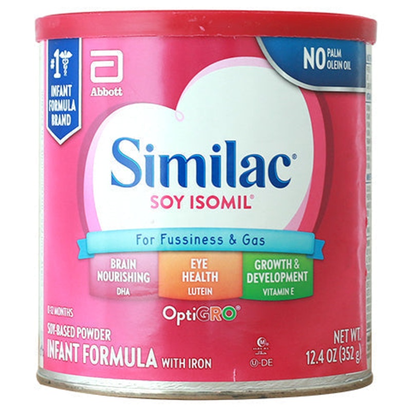 Similac Soy Isomil Infant Formula 12.4OZ CAN