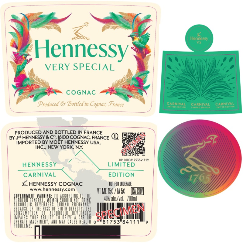 Hennessy V.S Carnival Limited Edition Cognac 2025 700mL