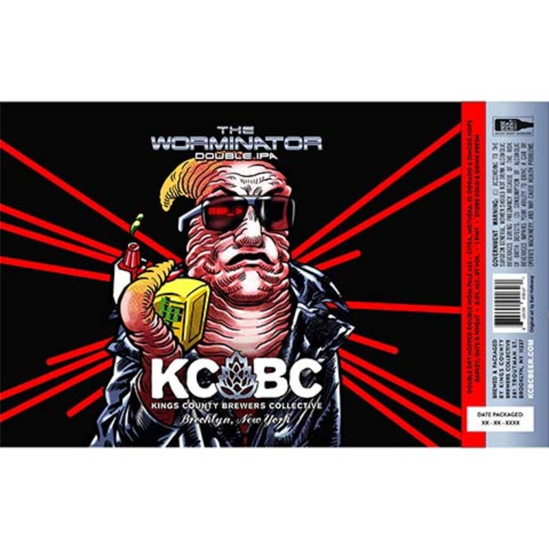 Kings County Brewers Collective The Worminator DIPA 16OZ SINGLE CAN