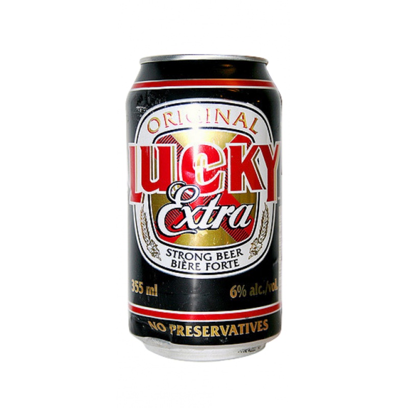 LUCKY EXTRA 8 PACK CANS 355ML