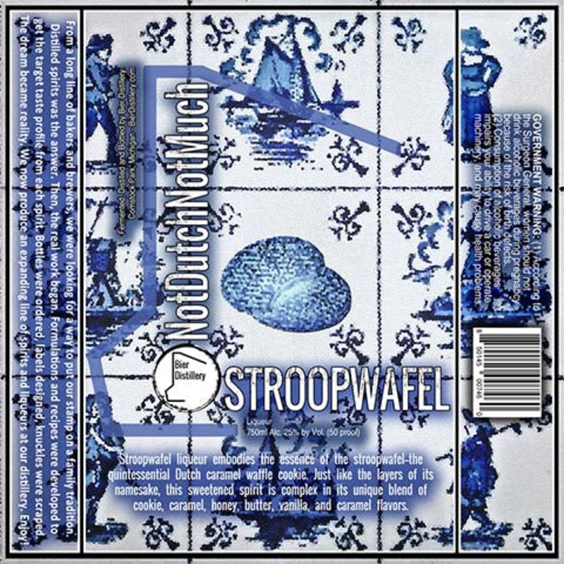 NotDutchNotMuch Stroopwafel Liqueur 750ML BTL