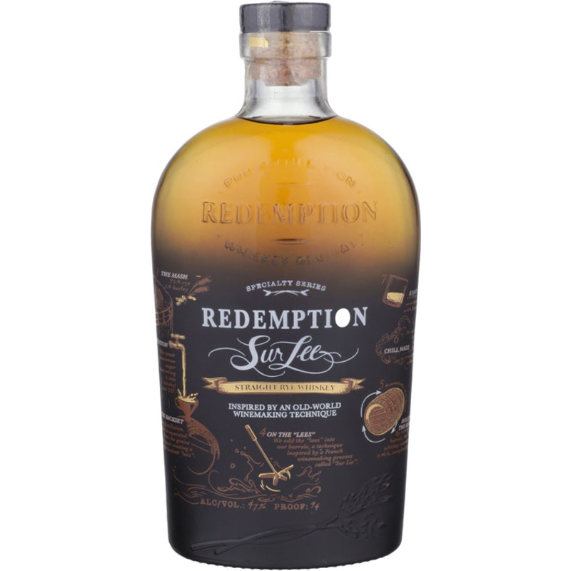 REDEMPTION STRAIGHT RYE WHISKEY SUR LEE 94 750ML 750ML