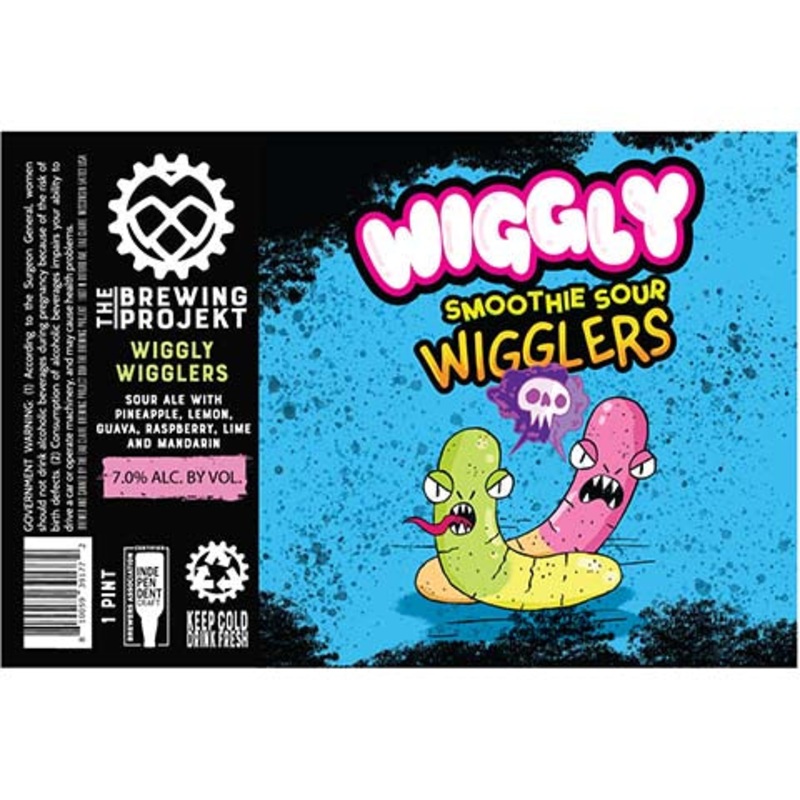 The Brewing Projekt Wiggly Wigglers Sour Ale 16OZ SINGLE CAN