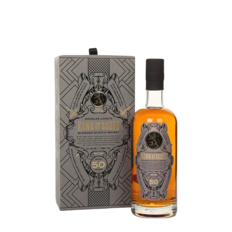 The King of Scots Blended Scotch Whisky Aged 50 Years 700mL