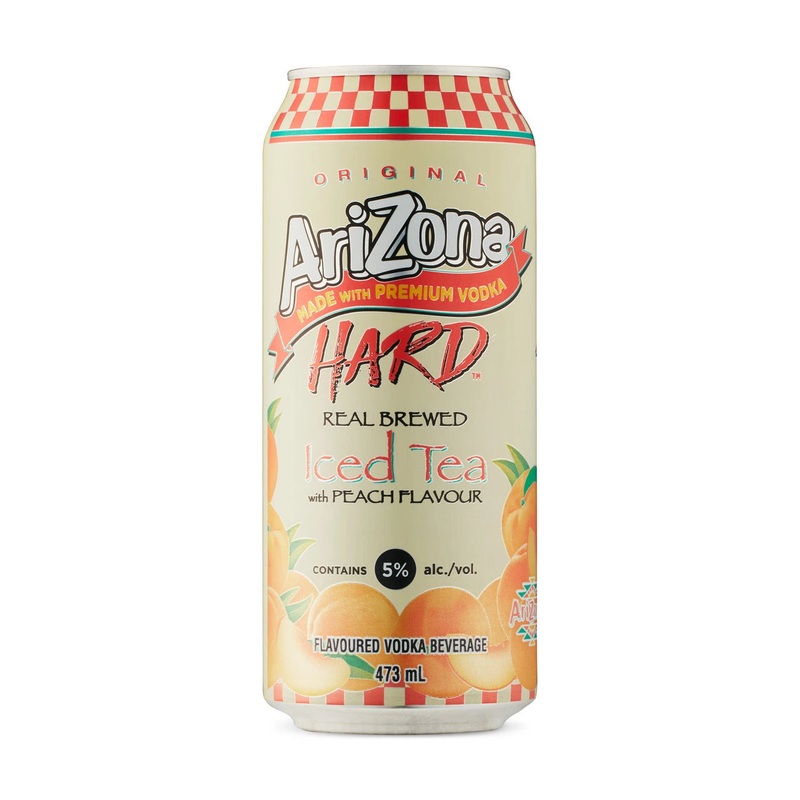 ARIZONA HARD PEACH TEA 473ML CAN @ Airdrie [1031969] 473 ml