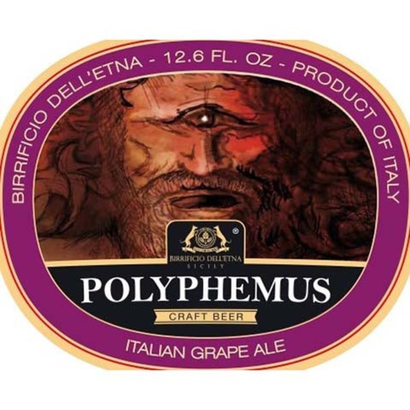 Birrificio Dell’etna Polyphemus Italian Grape Ale 12.6OZ SINGLE BTL
