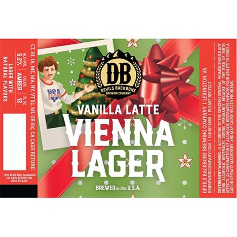 Devil’s Backbone Vanilla Latte Vienna Lager 12OZ SINGLE BTL