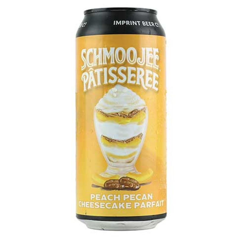 Imprint Schmoojee Patisseree Peach Pecan Cheesecake Parfait Sour Ale 16OZ SINGLE CAN