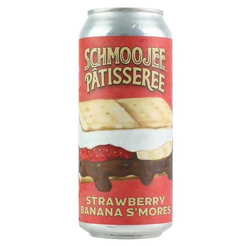 Imprint Schmoojee Patisseree Strawberry Banana S’mores Sour Ale 16OZ SINGLE CAN